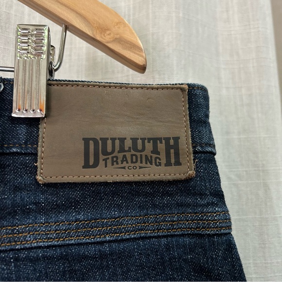 Duluth 40/34 Ballroom Double Flex Relaxed Fit Jeans washed dark indigo blue - Picture 11 of 16